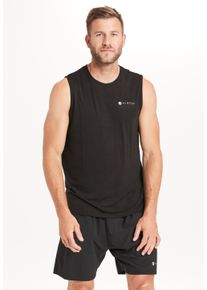Virtus Herren Muskelshirt "Joker", schwarz, sportlich, Gr. S, unifarben, 86% Polyester, 10% Viskose, 4% Elasthan, Shirts, mit schnell trocknender
