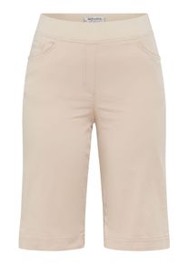 Damen Bermudas "Style PAMINA BERMUDA", beige, Gr. 42, RAPHAELA BY Brax, 96% Baumwolle, 4% Elasthan, Hosen