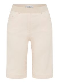 Damen Bermudas "Style PAMINA BERMUDA", beige, Gr. 52, RAPHAELA BY Brax, 90% Baumwolle, 8% Elastomultiester, 2% Elasthan, Hosen
