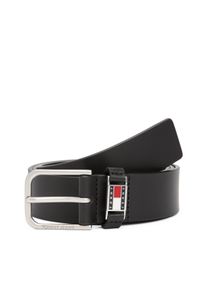 Tommy Jeans Damen Ledergürtel "TJM SCANTON 3.5", schwarz, casual, Gr. 85, unifarben, Rindsleder, Gürtel, Größenverstellbar