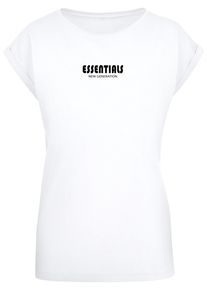 Merchcode Herren T-Shirt "Merchcode Damen Ladies Essentials New Generation T-Shirt", weiß, casual, Gr. L, bedruckt, 100% Baumwolle, Shirts