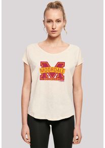 F4NT4STIC Damen T-Shirt "Sex Education Moordale Cracked M", weiß, casual, Gr. L, Obermaterial: 100% Baumwolle, Shirts, Premium Qualität