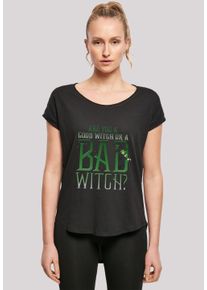 F4NT4STIC Damen T-Shirt "Disney Wizard of Oz Good Witch Bad Witch", schwarz, casual, Gr. S, Obermaterial: 100% Baumwolle, Shirts, Damen,Premium