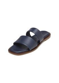Marc O'Polo MARC O'POLO Damen Sandale "aus edlem Rindleder", Gr. 42, blau, Obermaterial: 100% Leder (Rind), unifarben, Schuhe