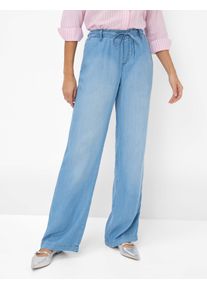 Brax Damen Röhrenjeans "Style MAINE", blau, Gr. 21, 100% Lyocell, Jeans