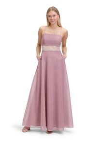 Vera Mont Damen Abendkleid "Vera Mont Abendkleid mit Effektgarn", rosa, festlich, Gr. 36, Obermaterial: 64% Polyester, 36% Polyester metallisiert.