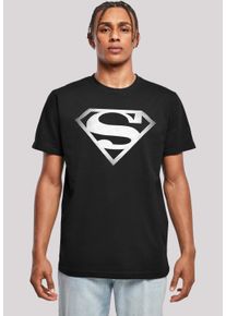 F4NT4STIC Herren T-Shirt "DC Comics Superman Spot Logo", schwarz, casual, Gr. M, Obermaterial: 100% Baumwolle, Shirts, Herren,Premium