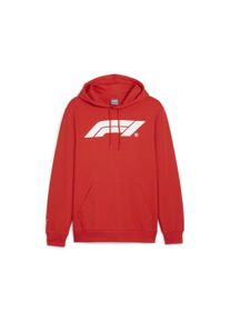 Puma Herren Hoodie "F1 ESS Motorsport Hoodie mit Logo Herren", rot, Gr. XS, Obermaterial: 68% Baumwolle, 32% Polyester; Kapuzenfutter: 100%