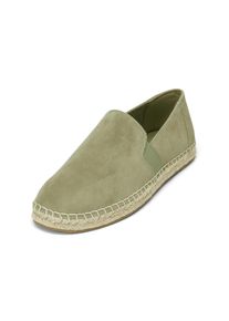 Marc O'Polo MARC O'POLO Herren Espadrille "aus edlem Ziegenleder", Gr. 42, grün, Obermaterial: 100% Leder (Ziege), unifarben, Schuhe