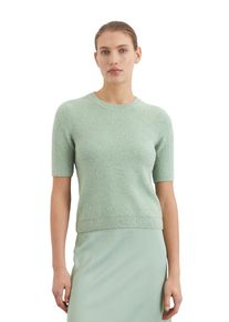 Marc O'Polo MARC O'POLO Damen Rundhalspullover "aus Organic Cotton-Mix", grün, casual, Gr. S, unifarben, Obermaterial: 78% Baumwolle, 22% Polyamid, Pullover