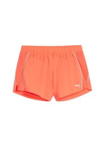 Puma Damen Laufshorts "VELOCITY 3" Laufshorts Damen", rot, Gr. XS, Obermaterial: 88% Polyester, 12% Elasthan; Einsatz: 100% Polyester; Innenhose: