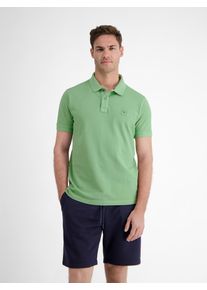 Lerros Herren Poloshirt "Lerros Herren Poloshirt in gewaschener Optik", grün, Gr. S, 100% Baumwolle, Shirts