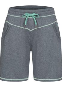 LPO Damen Funktionsshirt "Damen Funktionsshorts Tara 2"schwarz denim melange, Gr. 42, Wirkware: Active Dry - 47% Recycling PES, 47% PES, 6% EL, Shirts