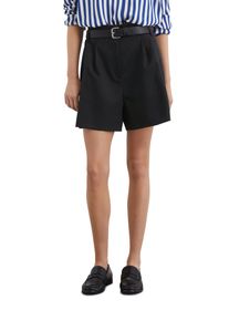 Marc O'Polo MARC O'POLO Damen Shorts "aus Polyester-Schurwolle-Mix", blau, casual, Gr. 40, unifarben, Obermaterial: 59% Polyester, 21% Schurwolle, 18% Viskose,