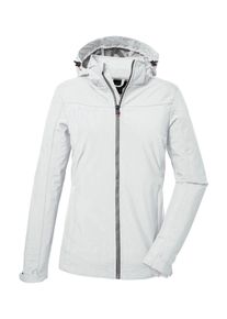 Killtec Damen Softshelljacke "KOS 40 WMN SFTSHLL JCKT", beige, sportlich, Gr. 36, Oberstoff: Oberseite: 100% Polyester (recycelt), Rückseite: 100%