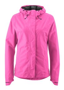 Gonso Herren Fahrradjacke "SAVE JACKET ESSENTIAL W", pink, Gr. 42, 100% Polyester, Jacken, Damen Regenjacke wind- und wasserdicht, Radjacke mit Kapuze