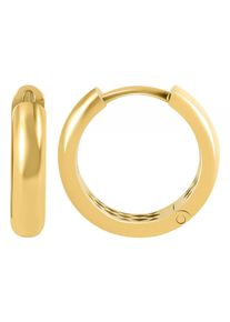 Adelia´s ADELIA ́S Damen Paar Creolen "Neuheit 2025 - Damen Creolen aus poliertem Gold 333 Ø 13 mm", Damen, Gelbgold 333, gold, Gelbgold 333, Ohrringe