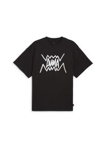 Puma Herren Trainingsshirt "Jaws Core Basketball-T-Shirt Herren", schwarz, Gr. XXL, clean, Obermaterial: 100% Baumwolle; Rippe: 30% Polyester, 70%