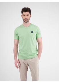 Lerros Herren T-Shirt "Lerros Herren T-Shirt mit V-Ausschnitt"light peppermint, Gr. XXL, 100% Baumwolle, Shirts