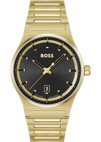 BOSS Damen Quarzuhr "CANDOR", gold, Armbanduhren, Herrenuhr, Damenuhr, Armbanduhr, Datum, Edelstahlarmband