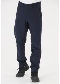 WHISTLER Herren Softshellhose "Gerd", blau, casual, Gr. XXL, unifarben, 92% Polyester, 8% Elasthan, Hosen, mit praktischer 4-Wege-Stretchfunktion