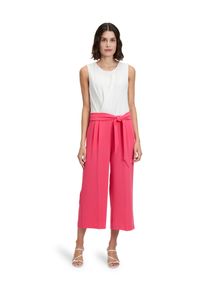BETTY & CO BETTY & CO Damen Overall "Betty & Co Jumpsuit ohne Arm", rot, feminin, Gr. 40, Obermaterial: 100% Polyester. Besatz: 100% Polyester. Futter: 100%