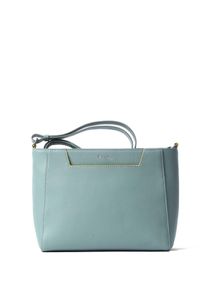 vargu Damen Umhängetasche "Sandrin 1", grün, Leder, Taschen, LGW zertifiziertes Leder