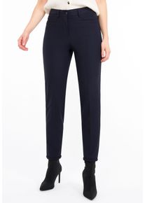 Recover Pants Damen Stoffhose "Lena", blau, Gr. 46, unifarben, 88% Polyamid;12% Elasthan, Hosen, mit Stecktaschen