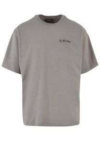 2Y STUDIOS Herren T-Shirt "2Y Studios Herren 2Y Tiger Oversize Tee", grau, casual, Gr. S, bedruckt, 100% Baumwolle, Shirts