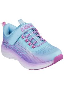 Skechers Kinder Sneaker "GO-RUN ACCELERATE", Gr. 31, bunt, Textil, Lederimitat, Glitzer, sportlich, Schuhe, Sneaker mit Klettverschluss, Glitzer,
