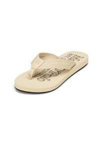 Marc O'Polo MARC O'POLO Damen Strandschuh "mit gewebtem Riemen", Gr. 36, beige, Obermaterial: 100% Polyester, unifarben, Schuhe