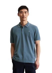 Marc O'Polo MARC O'POLO Herren Poloshirt "aus Bio-Baumwoll-Mix", grau, casual, Gr. XL, unifarben, Obermaterial: 95% Baumwolle, 5% Elasthan, Shirts