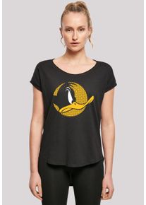 F4NT4STIC Damen T-Shirt "Looney Tunes Daffy Duck Dotted Cartoon", schwarz, casual, Gr. XS, Obermaterial: 100% Baumwolle, Shirts, Damen,Premium
