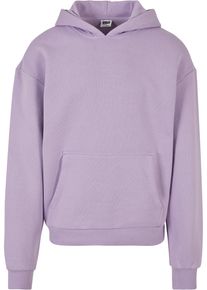 Urban Classics Herren Sweatshirt "Urban Classics Herren Ultra Heavy Hoody", lila, Gr. XS, unifarben, 100% Baumwolle, Sweatshirts