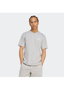 Herren T-Shirt "TREFOIL ESS TEE", grau, sportlich, Gr. XXL, adidas originals, Obermaterial: 100% Baumwolle, Shirts, drei Streifen Essentials Shirt
