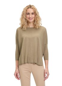 Betty Barclay Damen Strickpullover "Betty Barclay Strickpullover mit 3/4 Arm", braun, casual, Gr. 46, Strick, Obermaterial: 53% Baumwolle, 42%