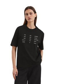 Marc O'Polo MARC O'POLO Damen T-Shirt "aus Organic Cotton", schwarz, Basic, Gr. XS, unifarben, Obermaterial: 100% Baumwolle, Shirts