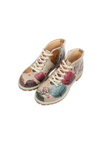 DOGO Damen Stiefel "Shortcut Boots Best Time Of The Year Damen Stiefel / Female", Gr. 36, bunt, Lederimitat, Schuhe, Vegan