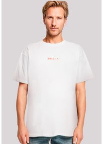 F4NT4STIC Herren T-Shirt "Kanagawa Welle Blue", weiß, casual, Gr. XS, Obermaterial: 100% Baumwolle, Shirts, Premium Qualität
