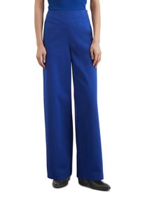 Marc O'Polo MARC O'POLO Damen Chinohose "aus Interlock-Qualität", blau, casual, Gr. 38, unifarben, Obermaterial: 52% Baumwolle, 40% Polyamid, 8% Elasthan;