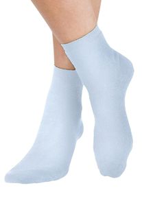 Arizona Damen Kuschelsocken, Gr. 35, bunt, Baumwolle, Polyamid, Elasthan, uni und gemustert, Socken, mit Antirutsch in Form eines Spruches