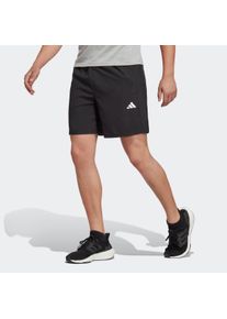 Herren Shorts "TR-ES WV SHO", schwarz-weiß, sportlich, Gr. XXL, adidas Performance, clean, Obermaterial: 100% Polyester, Hosen, Essentials Woven