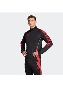 Herren Trainingsjacke "TIRO24 TRTOP"schwarz, pure ruby, sportlich, Gr. XL, adidas Performance, Obermaterial: 100% Polyester, Jacken