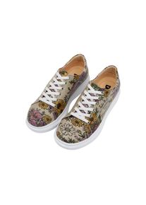 DOGO Damen Plateausneaker "Myra Smell The Flowers Damen Sneaker / Female", Gr. 36, bunt, Lederimitat, Schuhe, Vegan