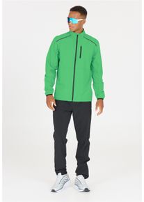 Endurance Herren Laufjacke "Hugoee", grün, sportlich, Gr. XXL, unifarben, 100% Polyester, Jacken, in winddichter und atmungsaktiver Qualität