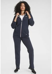Kangaroos Damen Jogginganzug, blau, sportlich, Gr. 40, Interlock, Obermaterial: 60% Baumwolle, 40% Polyester, Sportanzüge, Große Größen