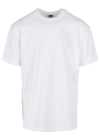 Urban Classics Herren T-Shirt "Urban Classics Herren Triangle Tee", weiß, casual, Gr. S, unifarben, 100% Baumwolle, Shirts