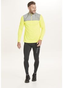 Endurance Herren Funktionsshirt "Susat", gelb, sportlich, Gr. XXXL, mehrfarbig, 90% Polyester, 10% Elasthan, Shirts, mit extra starken Reflektoren