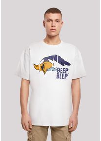 F4NT4STIC Herren T-Shirt "Looney Tunes Roadrunner Beep Beep", weiß, casual, Gr. XXXL, Obermaterial: 100% Baumwolle, Shirts, Print
