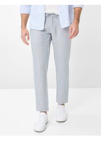 Brax Herren Chinohose "Style FABIO", grau, Gr. 36, 100% Leinen, Hosen